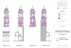 Campanile - Tavola di rilievo materico e del degrado