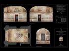 Ortofotopiani pareti e volta del presbiterio